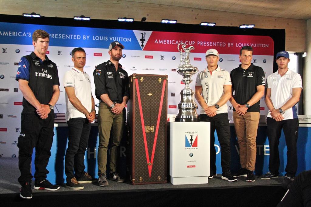 America's Cup Opening Media Conference - May 25, 2017 photo copyright Richard Gladwell www.photosport.co.nz taken at  and featuring the  class