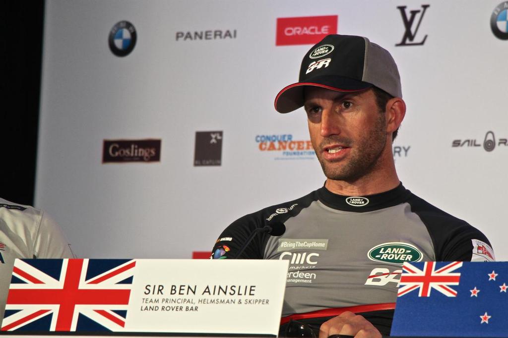Ben Ainslie (GBR) - pictured at the 35th America's Cup - Bermuda  May 30, 2017 © Richard Gladwell www.photosport.co.nz