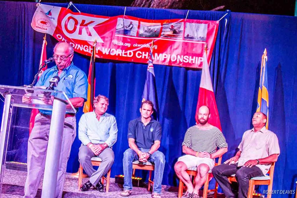 OK Dinghy World Championship 2017 - Opening Ceremony photo copyright  Robert Deaves taken at  and featuring the  class