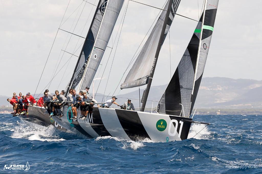 Quantum Racing were title contenders right up until the final race -2017 Rolex TP52 World Championship photo copyright Martinez Studio/52 Super Series taken at  and featuring the  class