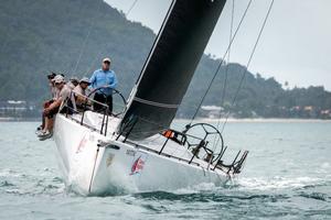 Day 4 – Zannekin were the big grinners today recording their first win of the series in IRC Zero – Samui Regatta photo copyright  Joyce Ravara taken at  and featuring the  class