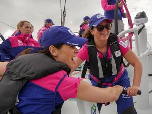 Team SCA – Volvo Ocean Race photo copyright Anna-Lena Elled/Team SCA taken at  and featuring the  class