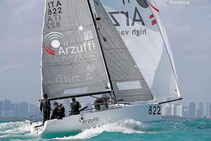 Carlo Fracassoli - the World Champion 2012 and World's second 2016 will be at the helm of Gianluca Perego's Maidollis ITA854. Melges 24 World Championship 2016 in Miami photo copyright Pierrick Contin www.pierrickcontin.com taken at  and featuring the  class