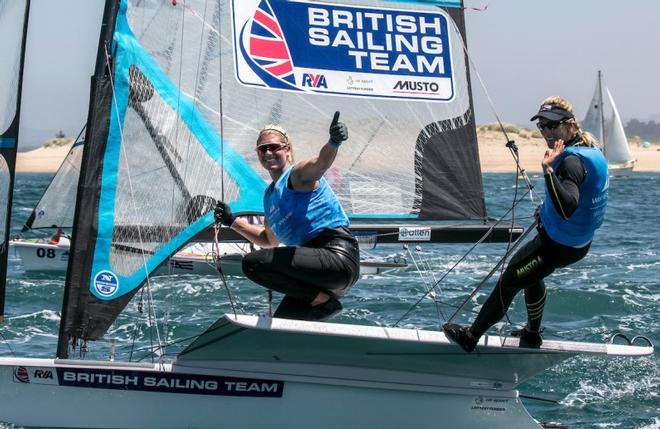 Charlottte Dobson and Saskia Tidey - Sailing World Cup Final © Sailing Energy / World Sailing