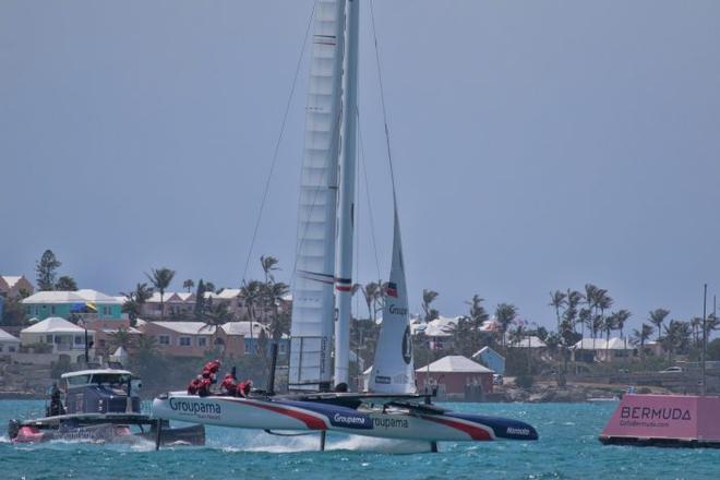 France on their way home - Day 7 - 35th America's Cup 2017 © Paul Cayard http://www.cayardsailing.com