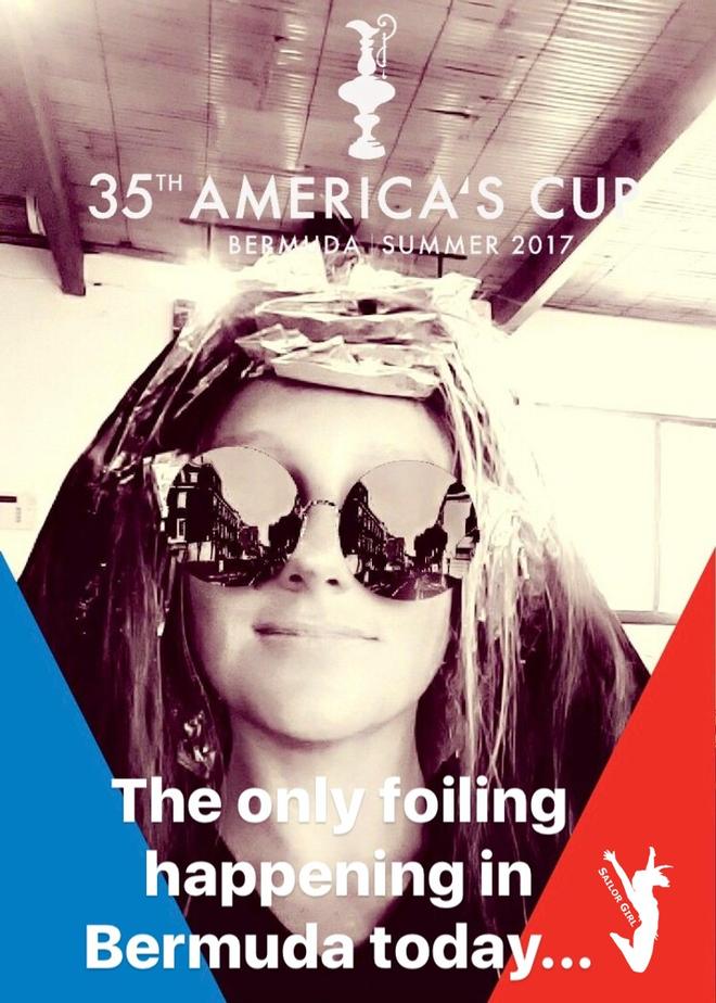 Foiling - Louis Vuitton America's Cup 2017 © www.AdventuresofaSailorGirl.com