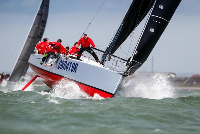 Scoring three bullets on the first day of racing in the IRC National Championship, Ed Fishwick's Sun Fast 3600 was star performer © Paul Wyeth / www.pwpictures.com http://www.pwpictures.com