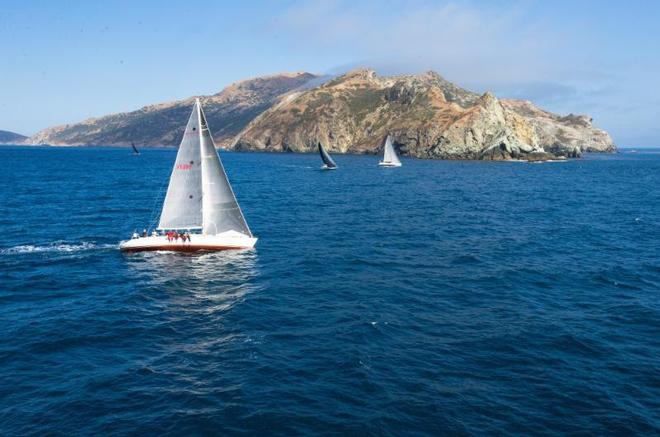 The West End of Catalina - last land seen before Hawaii  - 2017 Transpac Race ©  Sharon Green / Ultimate Sailing