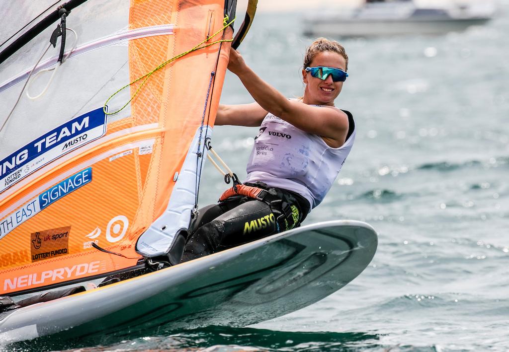  Izzy Hamilton - 2017 World Cup Series Final - Santander photo copyright  Jesus Renedo / Sailing Energy http://www.sailingenergy.com/ taken at  and featuring the  class
