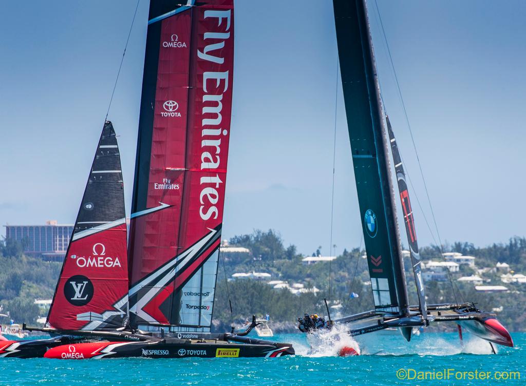 Day  2, 2017 35th America's Cup Bermuda photo copyright Daniel Forster http://www.DanielForster.com taken at  and featuring the  class