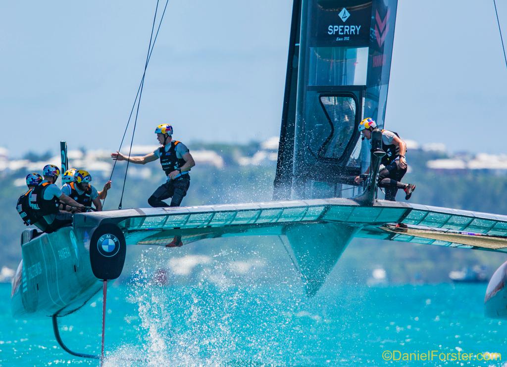 Day  2, 2017 35th America's Cup Bermuda
 photo copyright Daniel Forster http://www.DanielForster.com taken at  and featuring the  class