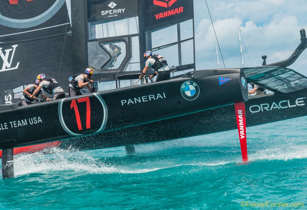 Oracle Team USA<br />
<br />
Day  5<br />
2017 35th America's Cup Bermuda  © Daniel Forster http://www.DanielForster.com