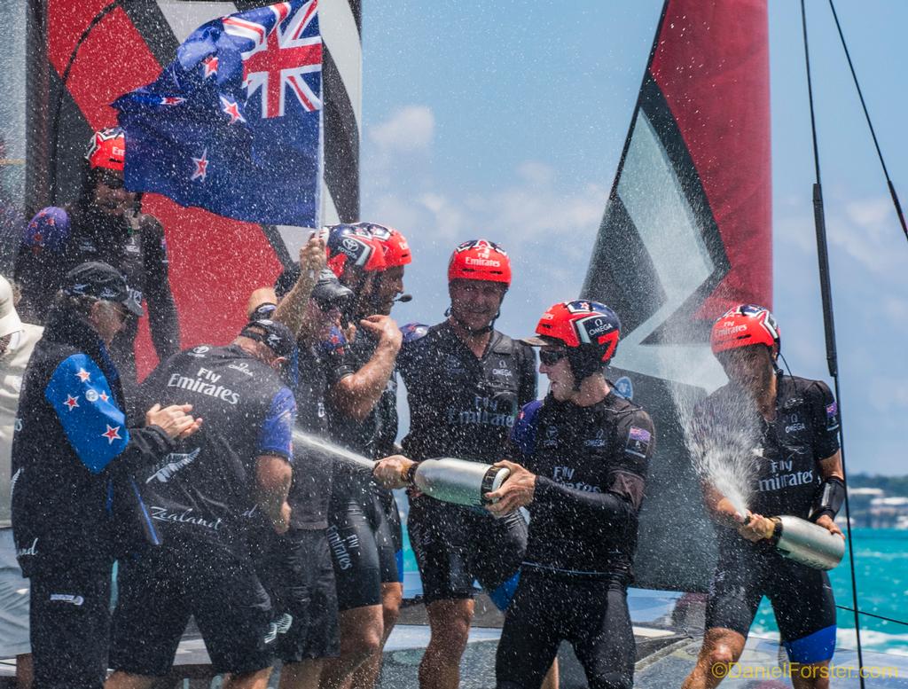 Emirates Team New Zealand<br />
<br />
Day  5<br />
2017 35th America's Cup Bermuda  © Daniel Forster http://www.DanielForster.com