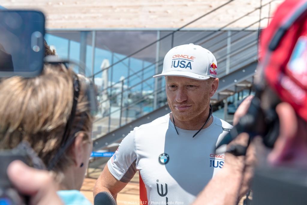 16/06/2017. 35th America's Cup Bermuda 2017 - Jimmy Spithill         © ACEA / Ricardo Pinto http://photo.americascup.com/