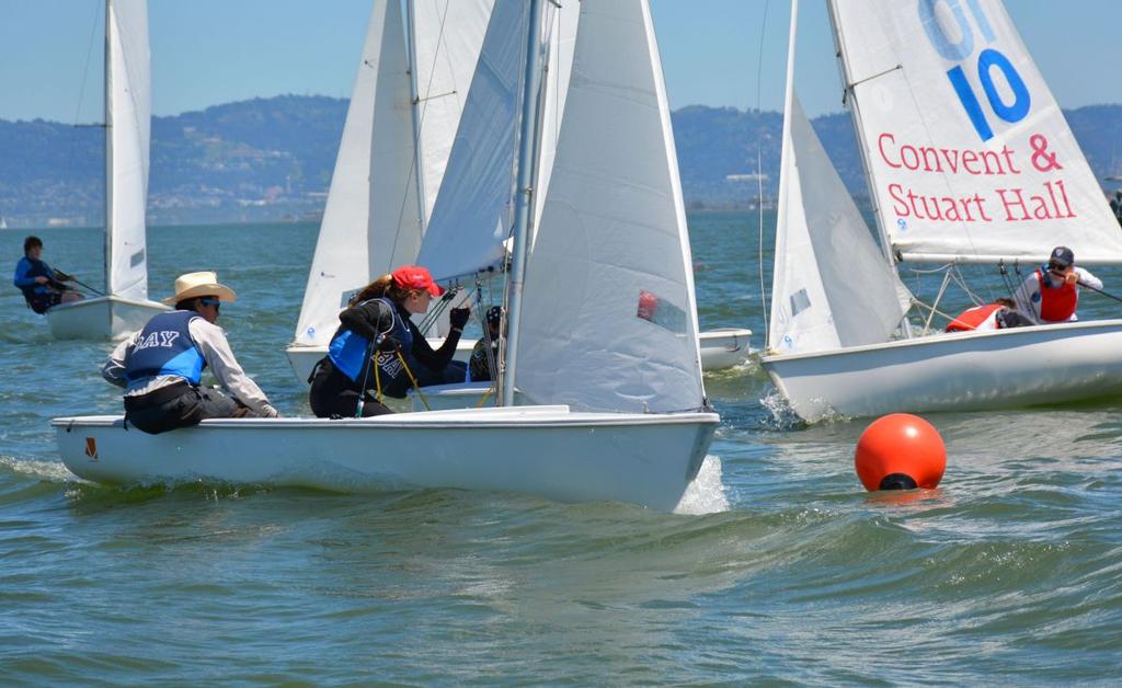 A new vision for high school sailing is forming on San Francisco Bay thanks to work, leadership and organizational efforts from local-area yacht clubs © Kimball Livingston / St Francis Yacht Club