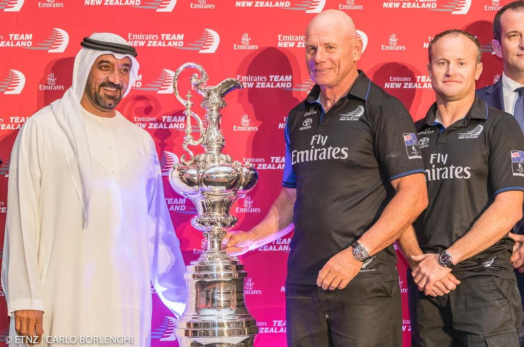 Emirates Team New Zealand in Dubai photo copyright ETNZ/Carlo Borlenghi taken at  and featuring the  class