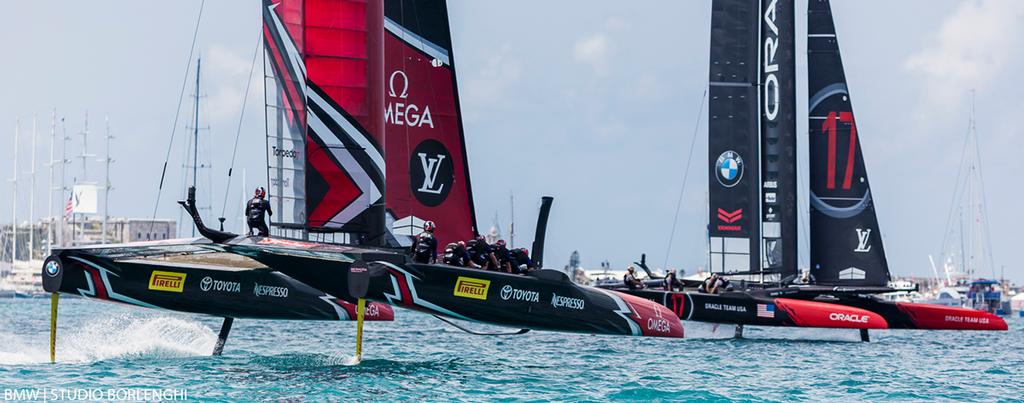 35th America's Cup 2017 - 35th America's Cup Match - Race Day 1 - Emirates Team New Zealand and ORACLE TEAM USA ©  BMW | Studio Borlenghi
