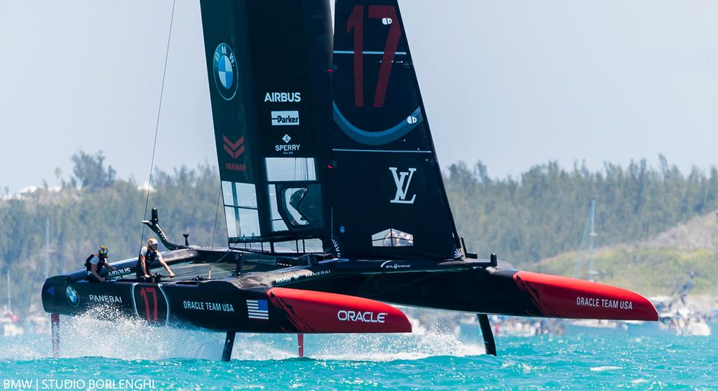 35th America's Cup Match - Race Day 2 - ORACLE TEAM USA photo copyright  BMW | Studio Borlenghi taken at  and featuring the  class