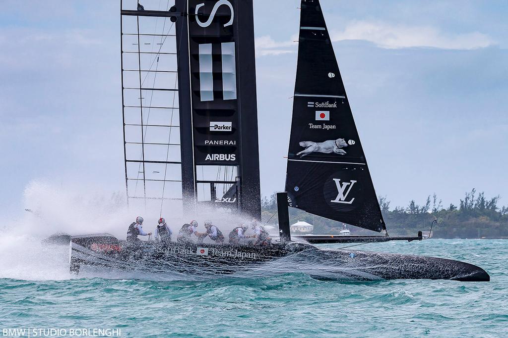 2017 Louis Vuitton America's Cup Challenger Playoffs Semi-Finals Race - Day 3 photo copyright  BMW | Studio Borlenghi-Gattini taken at  and featuring the  class