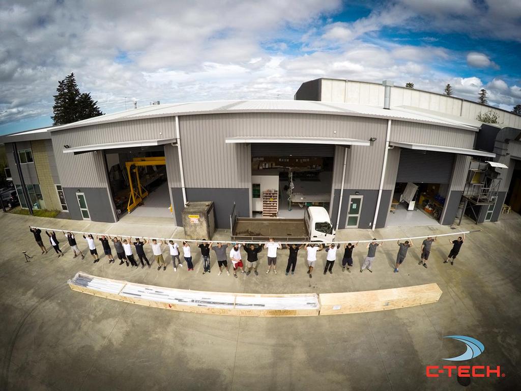 C-Tech operates from new premises in Avondale photo copyright C-TECH http://www.c-tech.co.nz taken at  and featuring the  class