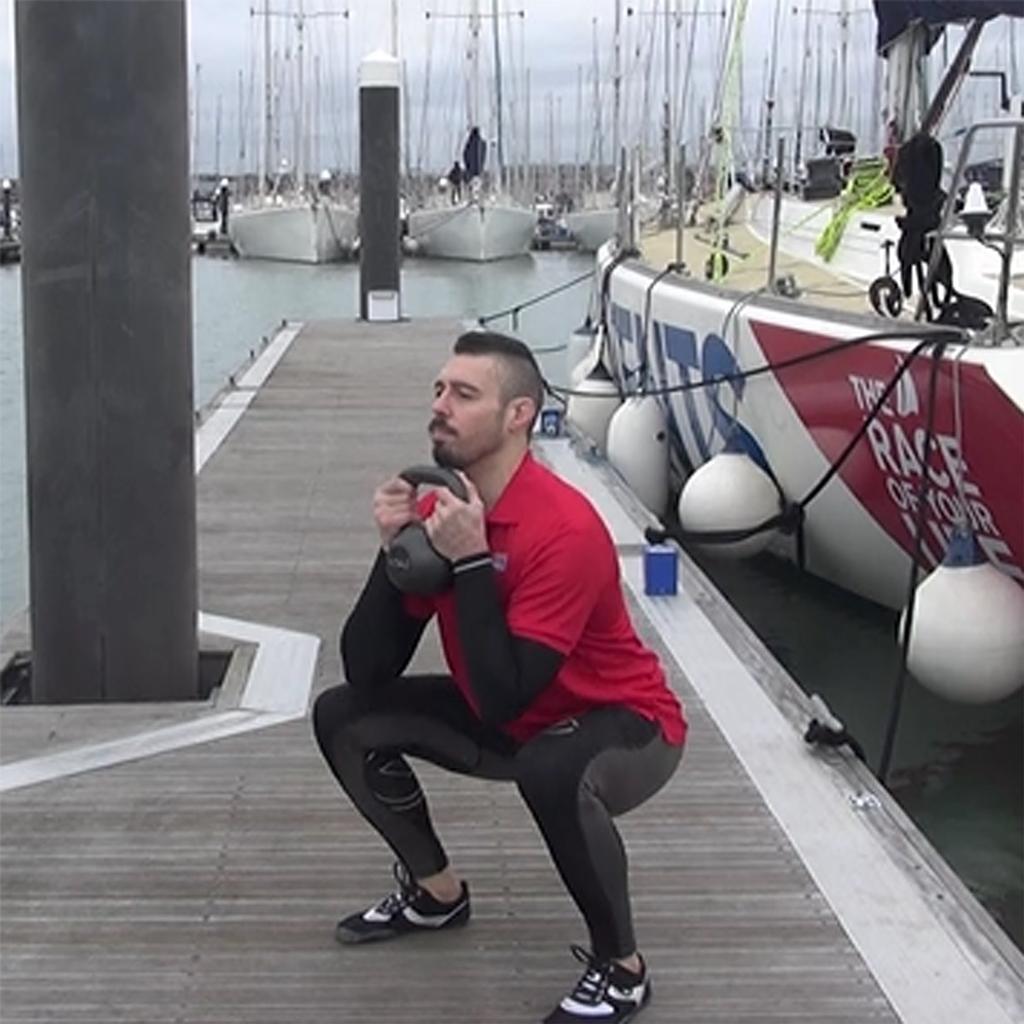 Dan Hardy Exercise Series - Episode 1 © Clipper Round The World Yacht Race http://www.clipperroundtheworld.com