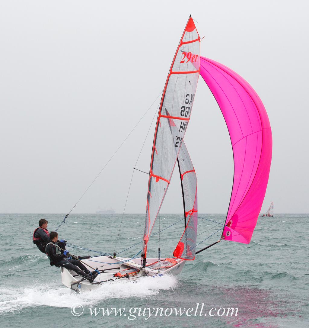 Nice mast bend. Hong Kong Race Week 2016. photo copyright  RHKYC/Guy Nowell http://www.guynowell.com/ taken at  and featuring the  class