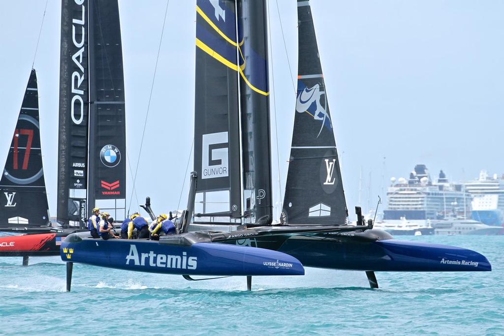 Artemis Racing - Round Robin 2, Day 7 - 35th America’s Cup - Bermuda  June 1, 2017 © Richard Gladwell www.photosport.co.nz