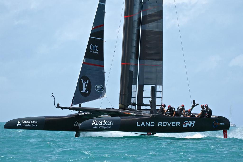 Land Rover BAR - Semi-Finals, Day 10 - 35th America's Cup - Bermuda  June 5, 2017 photo copyright Richard Gladwell www.photosport.co.nz taken at  and featuring the  class