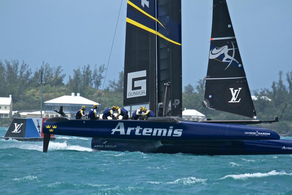 Artemis Racing - Semi-Finals, Day 12  - 35th America’s Cup - Bermuda  June 9, 2017 © Richard Gladwell www.photosport.co.nz