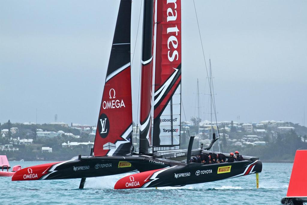 Emirates Team New Zealand - Challenger Final, Day 14 - Hall Final - Day 1 - 35th America's Cup - Bermuda  June 10, 2017 © Richard Gladwell www.photosport.co.nz