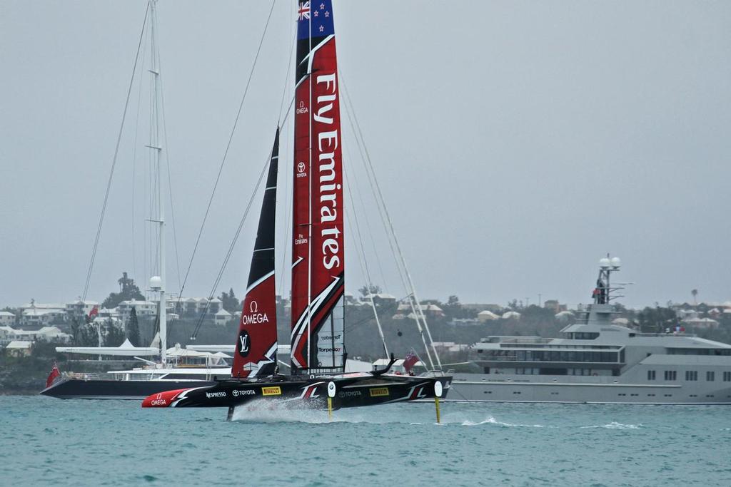 Emirates Team New Zealand - Challenger Final, Day 1 - 35th America's Cup - Day 14 - Bermuda  June 10, 2017 © Richard Gladwell www.photosport.co.nz