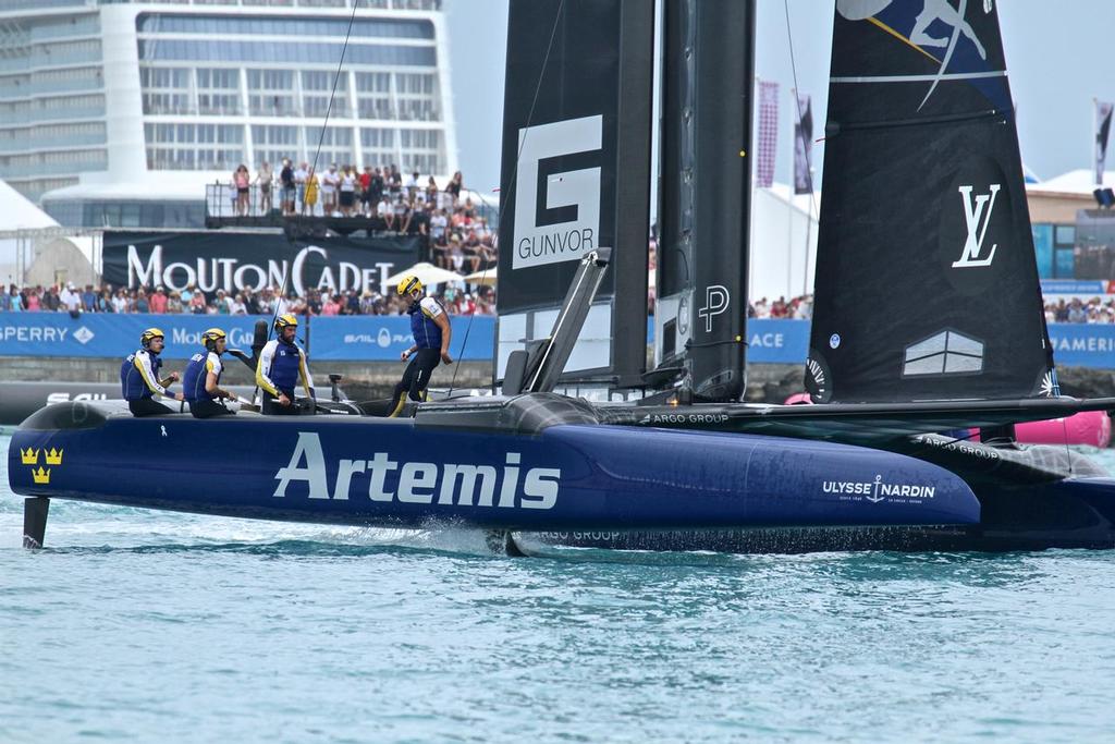 Artemis Racing - Challenger Finals, Day 14  - 35th America's Cup - Bermuda  June 10, 2017 © Richard Gladwell www.photosport.co.nz