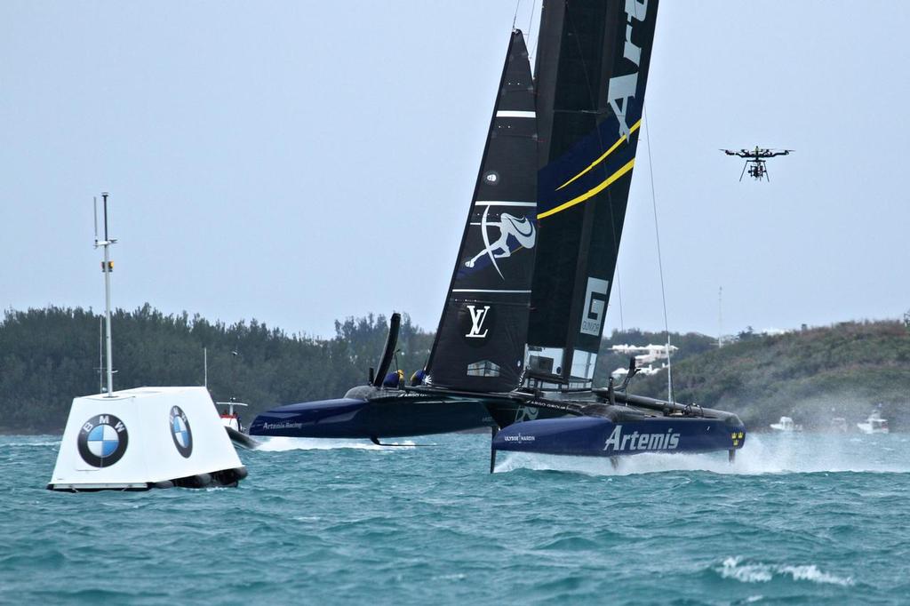 Artemis Racing - Leg 4, race 4 - Challenger Finals, Day 15  - 35th America's Cup - Bermuda  June 11, 2017 photo copyright Richard Gladwell www.photosport.co.nz taken at  and featuring the  class