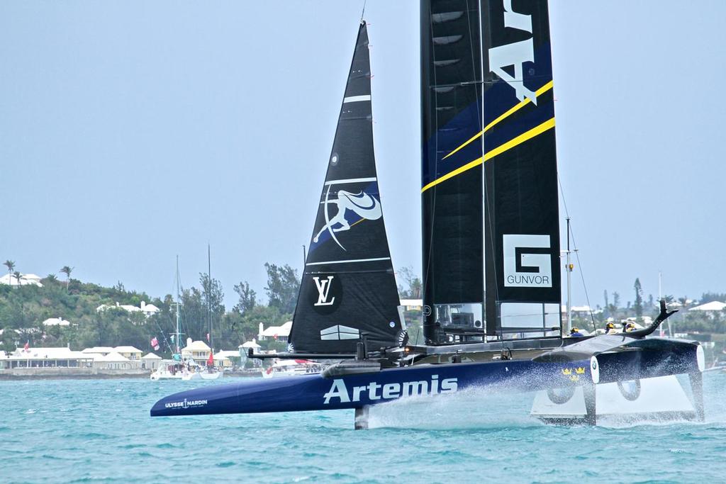 Artemis Racing - Mark 4, Race 5 - Challenger Finals, Day 15  - 35th America's Cup - Bermuda  June 11, 2017 © Richard Gladwell www.photosport.co.nz