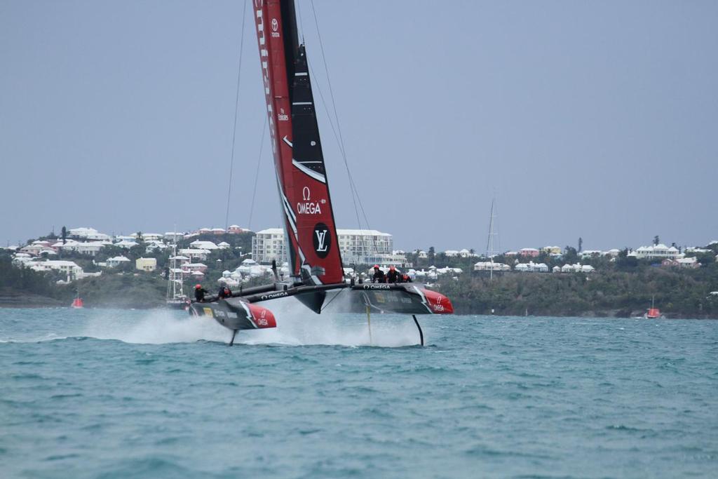 Emirates Team New Zealand - Challenger Final, Day  2 - 35th America's Cup - Day 15 - Bermuda  June 11, 2017 © Richard Gladwell www.photosport.co.nz