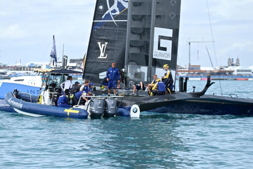 Artemis Racing - Challenger Finals, Day 16  - 35th America's Cup - Bermuda  June 12, 2017 © Richard Gladwell www.photosport.co.nz