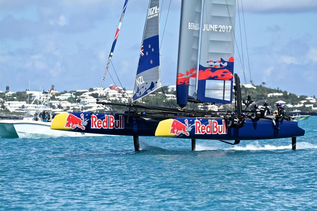 NZL Sailing Team - Red Bull Youth America's Cup part of the 35th America's Cup - Bermuda  June 21, 2017 © Richard Gladwell www.photosport.co.nz