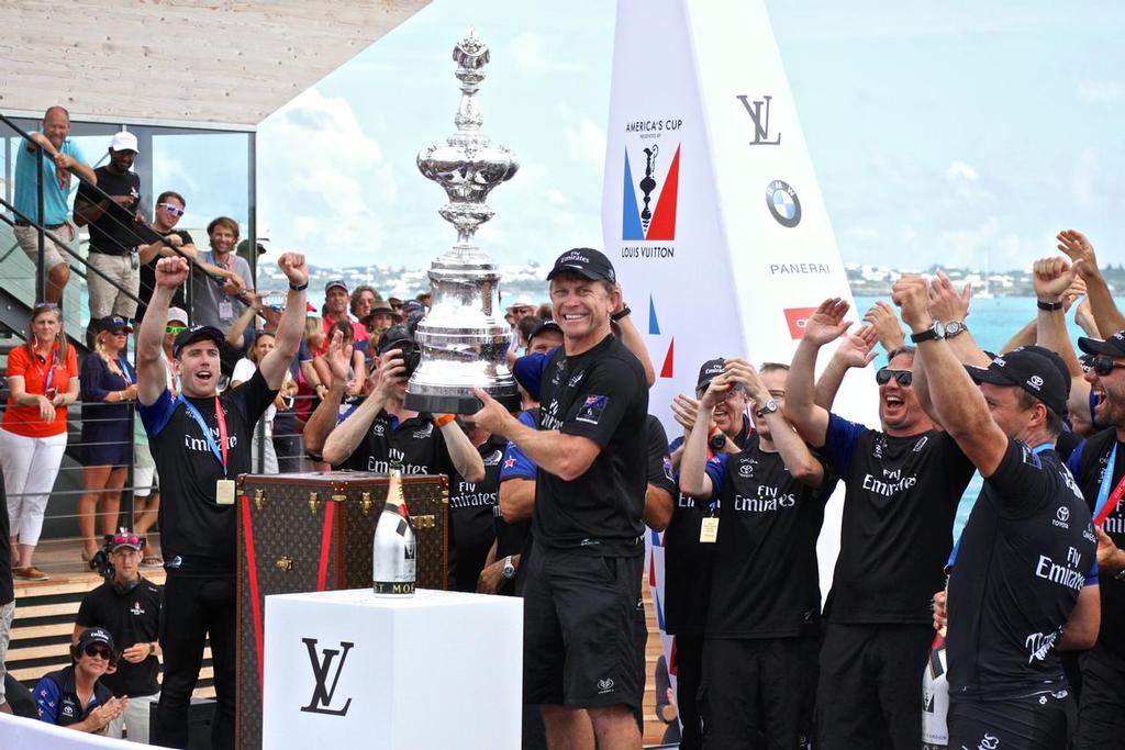 Sean Regan, Boatbuilding and Shore team Co-ordinator - Emirates Team New Zealand America's Cup - Presentation - Bermuda  June 26, 2017 photo copyright Richard Gladwell www.photosport.co.nz taken at  and featuring the  class