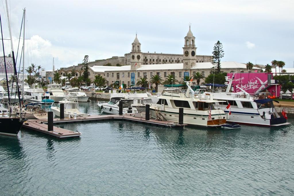 The Royal Dockyard area is geared for tourism Bermuda, June 28, 2017 photo copyright Richard Gladwell www.photosport.co.nz taken at  and featuring the  class