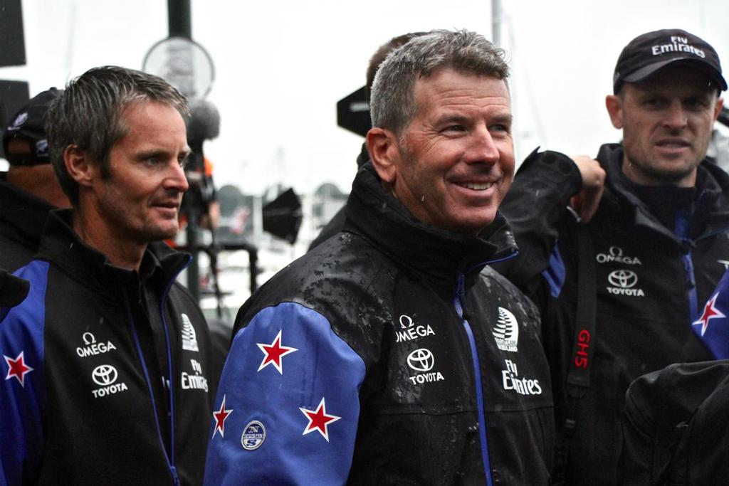 Emirates Team New Zealand - Long-time ETNZ member Rob Salthouse - Parade in  Auckland,   July 6, 2017 © Richard Gladwell www.photosport.co.nz