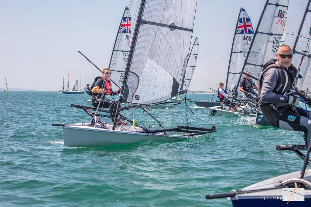 Start - RS Sailing RS700 Summer Championship 2017 photo copyright Sportography.tv taken at  and featuring the  class
