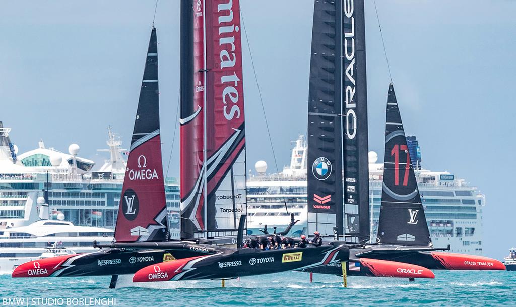 Emirates Team New Zealand won the 35th America's Cup vs Oracle Team Usa  7-1  
 photo copyright  BMW | Studio Borlenghi taken at  and featuring the  class