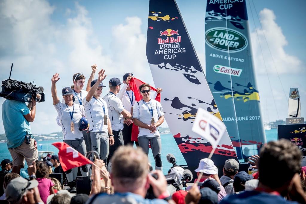 Team Tilt - Red Bull Youth America's Cup 2017 photo copyright Loris von Siebenthal http://www.myimage.ch taken at  and featuring the  class