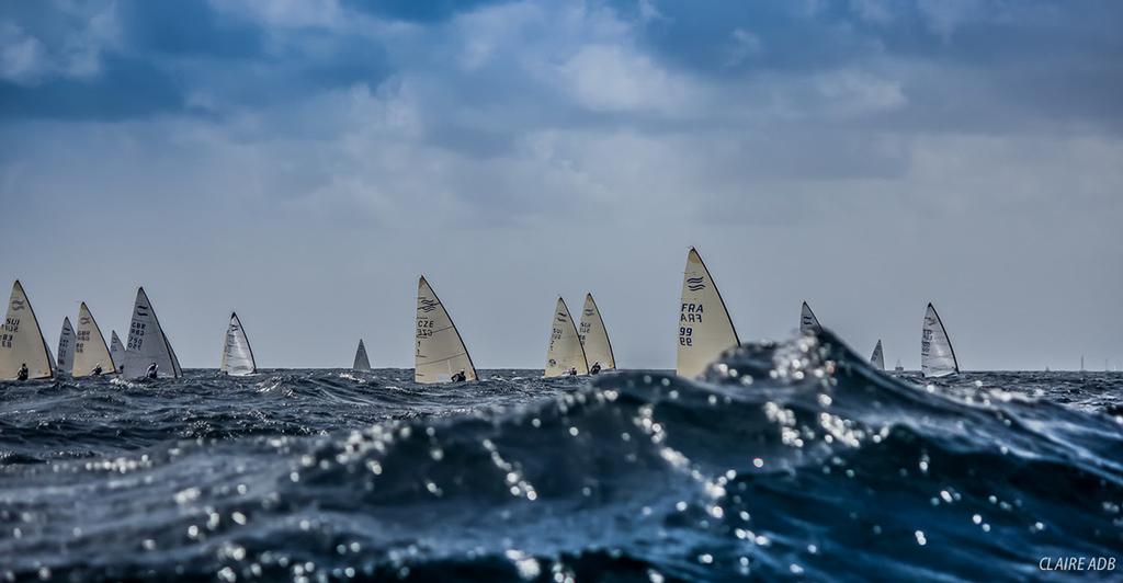 Day 4 of the Finn World Masters in Barbados ©  Claire ADB