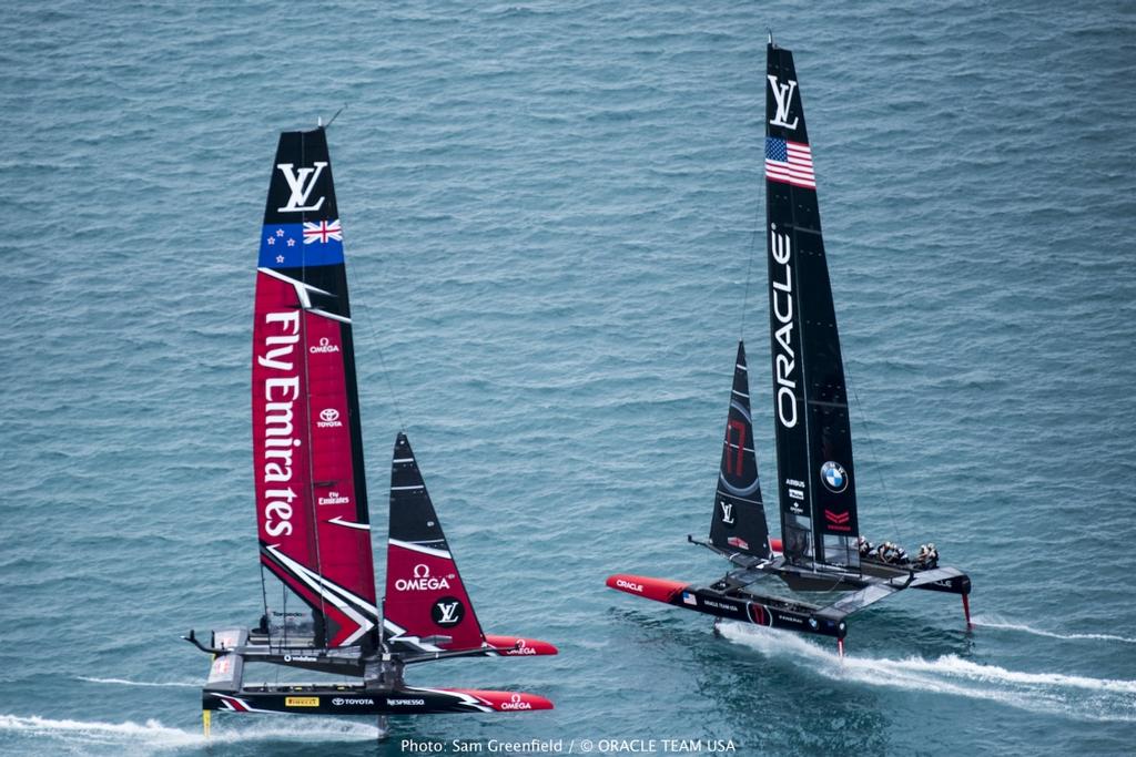 17/06/24 - Hamilton (BDA) - 35th America's Cup Bermuda 2017 - ORACLE TEAM USA photo copyright Sam Greenfield/Oracle Team USA http://www.oracleteamusa.com taken at  and featuring the  class