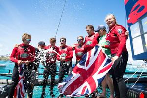 Bunce’s squad has been racing in the Extreme Sailing Series for the past two seasons and the experience it has gained in super-fast foiling catamarans has undoubtedly helped propel it to the title in Bermuda photo copyright  Harry KH / Land Rover BAR taken at  and featuring the  class