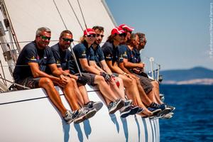 Day 4 – Naif crew – Argentario Sailing Week and Panerai Classic Yacht Challenge photo copyright  Pierpaolo Lanfrancotti / Marine Partners taken at  and featuring the  class