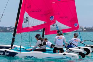 Hobie Junior Wave Regatta – America's Cup Endeavour Race photo copyright David Brookes taken at  and featuring the  class