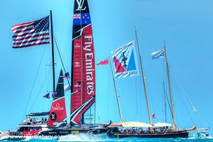 2017 America's Cup Finals - Day 2 photo copyright Ingrid Abery http://www.ingridabery.com taken at  and featuring the  class