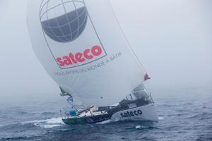 Benjamin Dutreux (Sateco) - La Solitaire URGO Le Figaro photo copyright Alexis Courcoux taken at  and featuring the  class